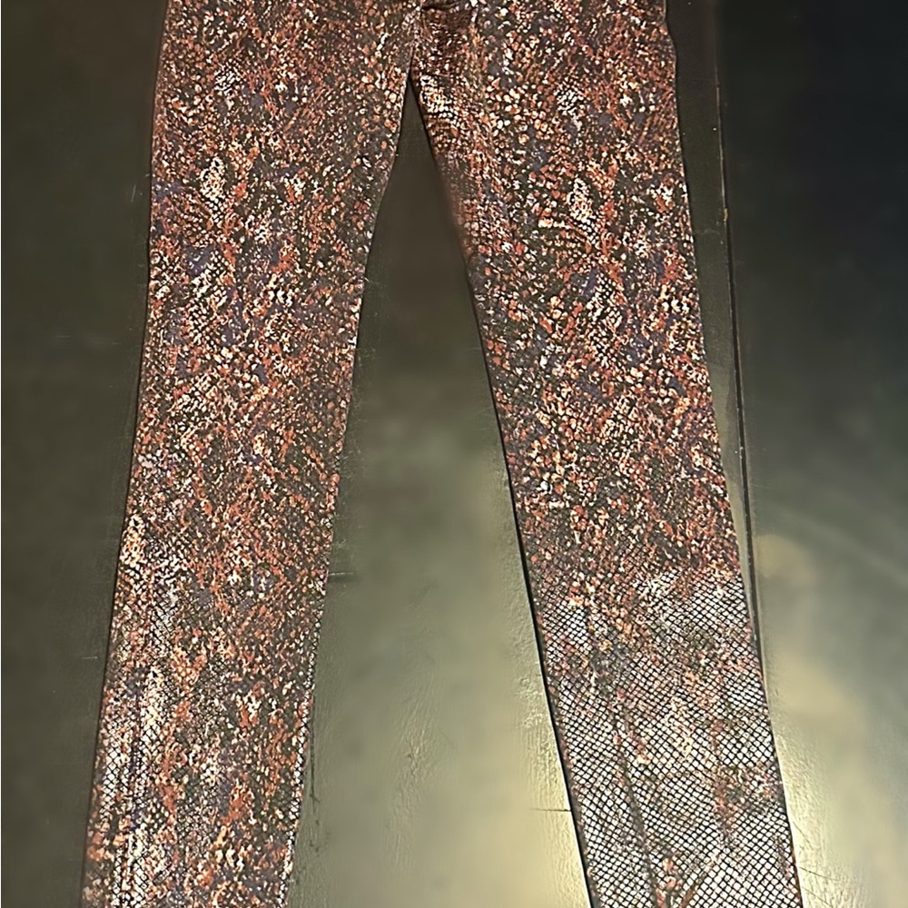 SPANX Multicolor Patterned Leggings - image 3